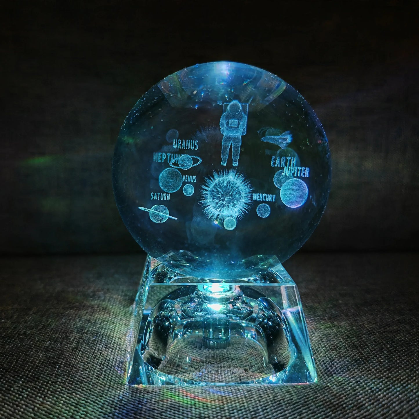 Celestial Sphere: 3D Planetarium Crystal Ball