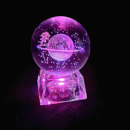 Celestial Sphere: 3D Planetarium Crystal Ball