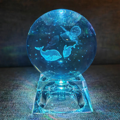 Celestial Sphere: 3D Planetarium Crystal Ball