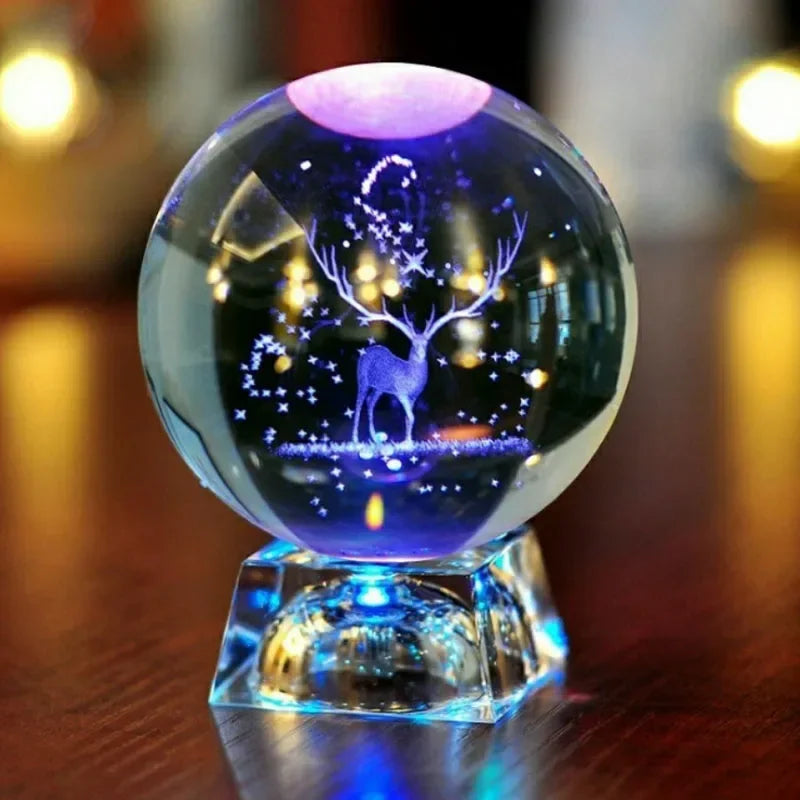 Celestial Sphere: 3D Planetarium Crystal Ball