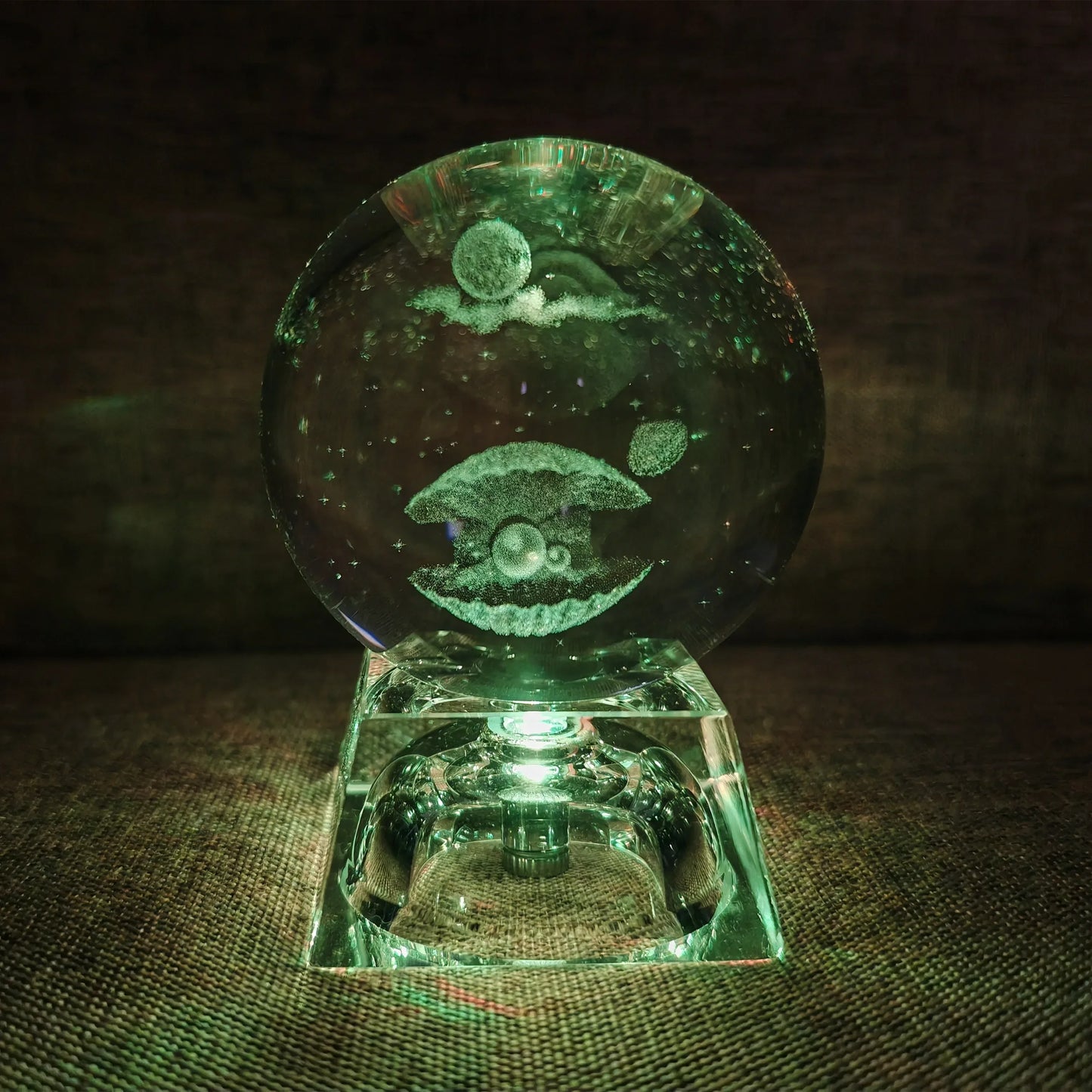 Celestial Sphere: 3D Planetarium Crystal Ball