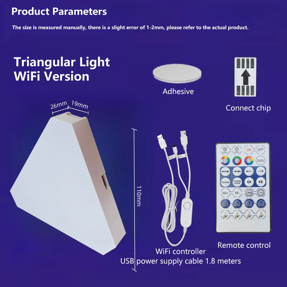 TriGlow™ LED Wall Lights