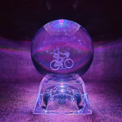 Celestial Sphere: 3D Planetarium Crystal Ball